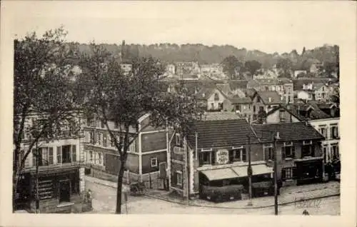 Ak Viroflay Yvelines, Panorama de la Rive droite