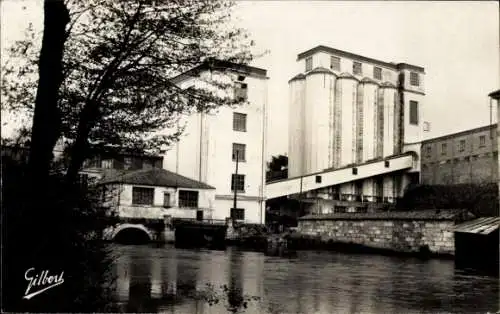 Ak Pontouvre Charente, Grand Moulins de Bourlion