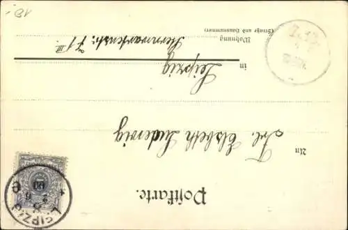 Ak Glückwunsch Pfingsten, Entschuldigen Sie, mein Name ist Hase