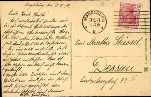 Ak Magdeburg an der Elbe, Alter Markt mit Rathaus