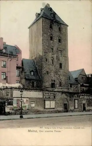 Ak Mainz am Rhein, Der eiserne Turm in Mainz