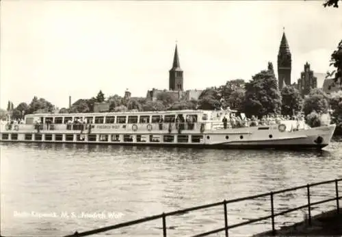 Ak Berlin Köpenick, MS Friedrich Wolf