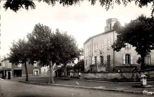 Ak Cadalen Tarn, Place de la Mairie