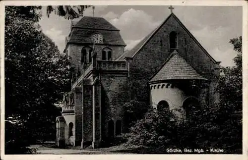 Ak Görzke im Fläming, Kirche