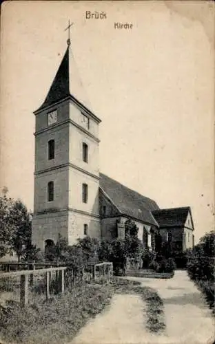 Ak Brück in der Mark, Kirche