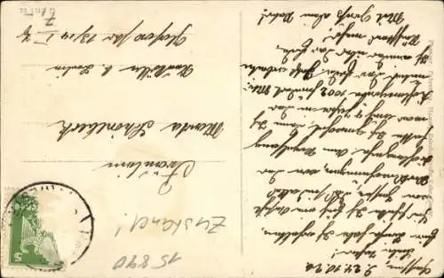 Ak Vogelsang Zehdenick in der Mark,  zwei Straßenzüge mit Wohnhäusern