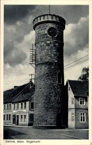 Ak Dahme in der Mark, Dahme, Mark. Vogelturm