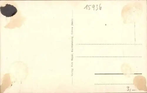 Ak Dahme in der Mark, Dahme, Mark. Vogelturm