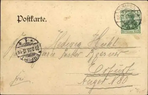 Ak Eberswalde in der Mark, Wasserfall