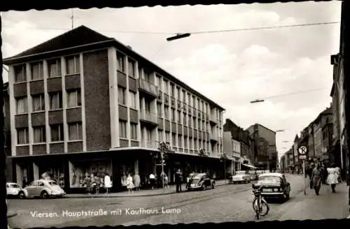 Ak Viersen in Nordrhein Westfalen, Hauptstraße, Kaufhaus Lamp