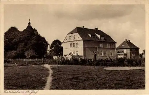 Ak Klenica Kleinitz Ostbrandenburg, Caritasheim St. Josef