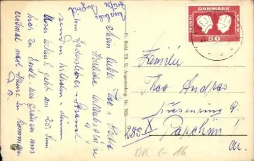 Ak Haderslev Hadersleben Dänemark, Straßenansicht