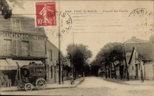 CPA Le Parc de Saint Maur Val de Marne, Avenue de Frables