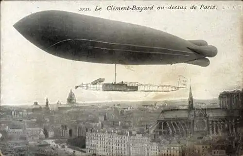 CPA Le Clement Bayard au dessus de Paris