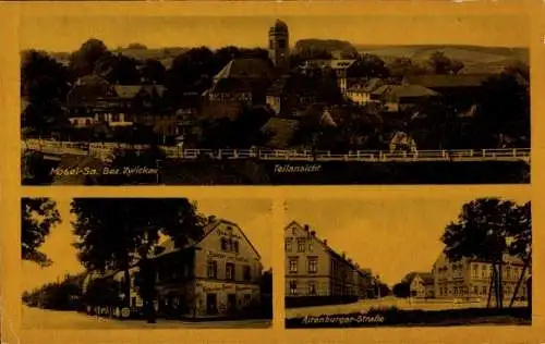 Ak Trier an der Mosel, Markusberg, Teilansicht Mosel, Altenburger Straße, historische Gebäude