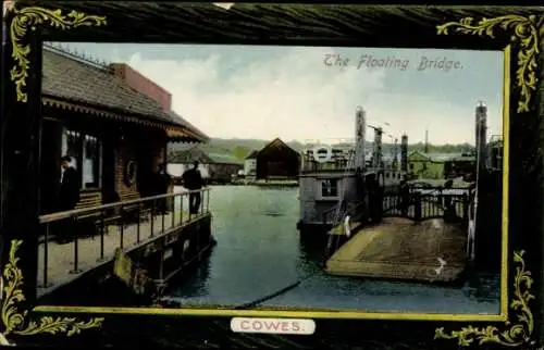 Ak Cowes Isle of Wight England, The Floating Bridge