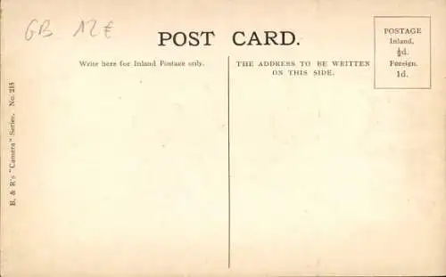 Ak Bowness on Windermere Cumbria England, Bowness Fähre, Bootsanlegestelle