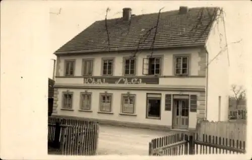 Foto Ak St. Martin Traun Oberösterreich, Greißlerei Karl Sagl