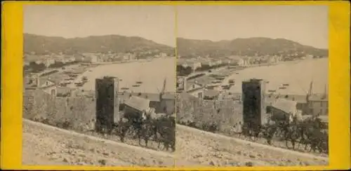 Stereo Foto Cannes Alpes Maritimes, Strand