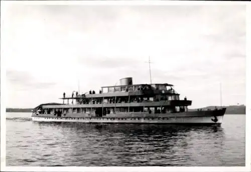 Ak Starnberger See Oberbayern, MS Seeshaupt 1954