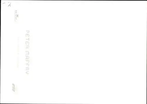 Foto Sänger Peter Maffay, Autogramm