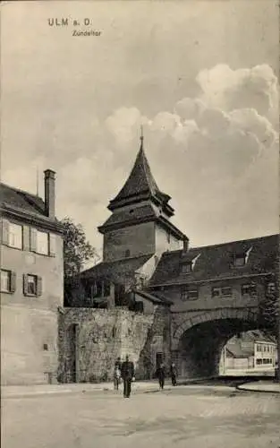 Ak Ulm an der Donau, Zundeltor