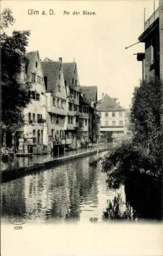 Ak Ulm an der Donau, an der Blaue