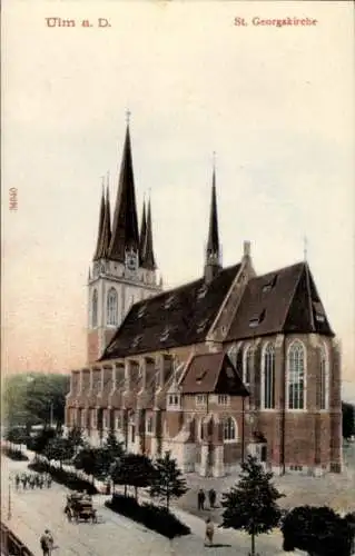 Ak Ulm an der Donau, Sankt-Georgskirche