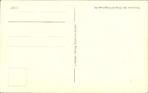 Ak Ulm an der Donau, Blau, Fluss