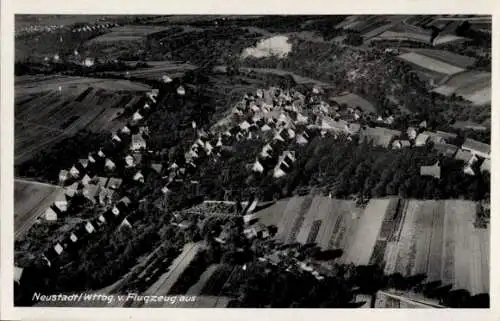 Ak Neustadt an der Rems Waiblingen in Württemberg, Fliegeraufnahme