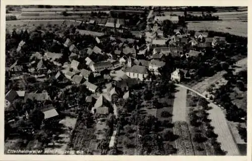 Ak Ettenheim in Baden, Fliegeraufnahme, Gasthaus zum Lamm