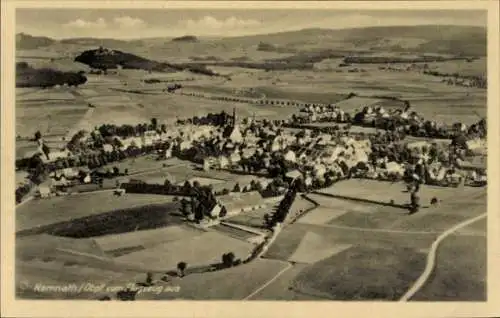 Ak Kemnath in der Oberpfalz, Fliegeraufnahme