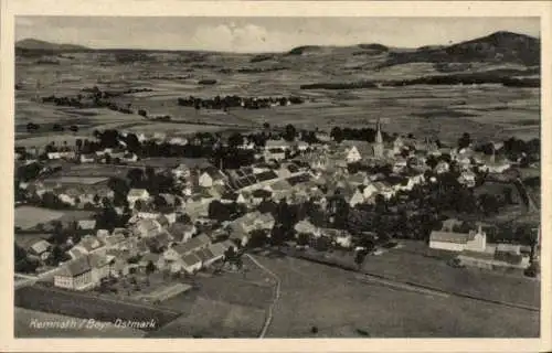 Ak Kemnath in der Oberpfalz, Fliegeraufnahme