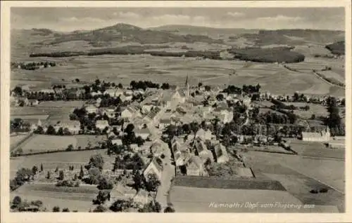 Ak Kemnath in der Oberpfalz, Fliegeraufnahme