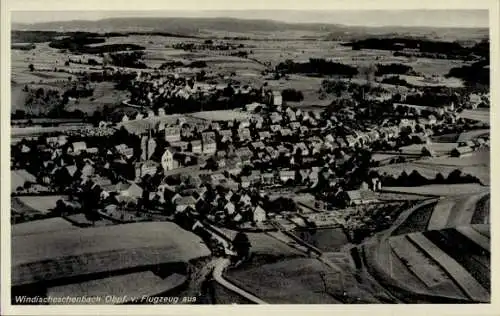 Ak Windischeschenbach in der Oberpfalz, Fliegeraufnahme