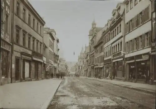 Original Foto Schweinfurt, Spitalstraße, um 1900