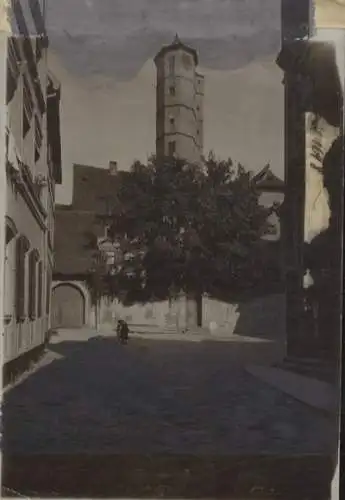 Original Foto Schweinfurt, Schrotturm, um 1900