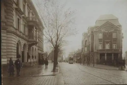 Original Foto Unna in Nordrhein-Westfalen, Bahnhofstraße, um 1900