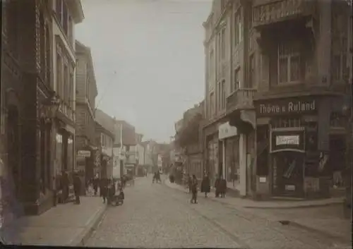 Original Foto Unna in Nordrhein-Westfalen, Bahnhofstraße, um 1900