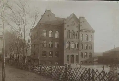 Original Foto Unna in Nordrhein-Westfalen, Reform-Realgymnasium mit Realschule, um 1900