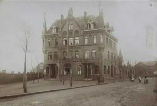 Original Foto Unna in Nordrhein-Westfalen, Evangelisches Gemeindehaus, um 1900