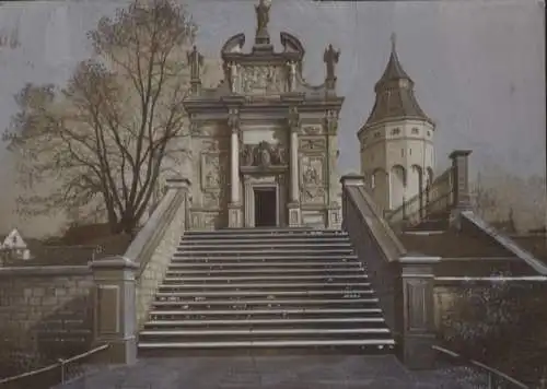 Original Foto Baden-Württemberg Rastatt, Einsiedelner Kapelle, um 1900