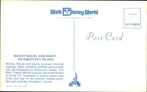 PC Disney, Mickey Mouse and Goofy on Discovery Island