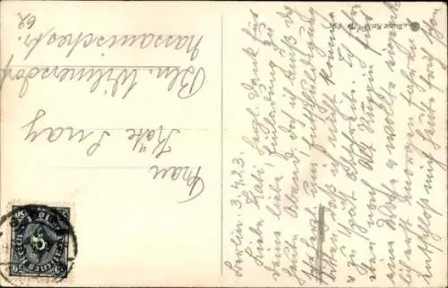 Künstler Ak Dürer, Albrecht, Hasenportrait