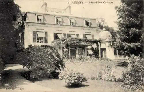 Ak Villennes sur Seine Yvelines, Reva-Reva Cottage