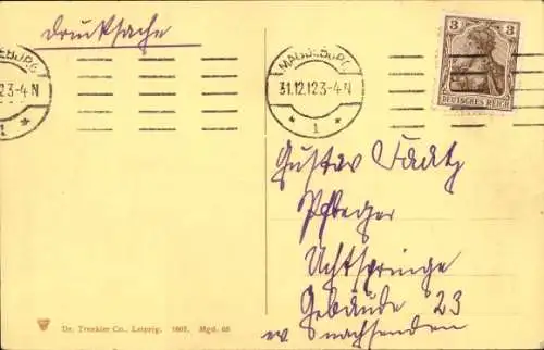 Ak Magdeburg an der Elbe, Kaiser Friedrich-Denkmal