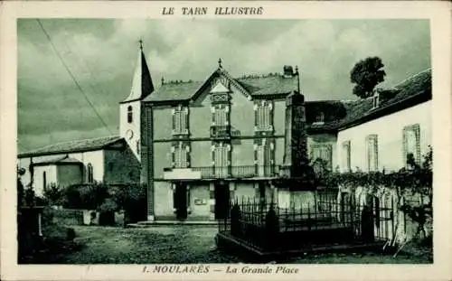 Ak Moulares Tarn, La Grande Place