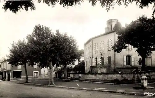 Ak Cadalen Tarn, Place de la Mairie