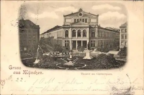 Ak München, Theater am Gärtnerplatz