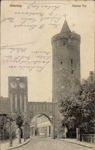 Ak Jüterbog in Brandenburg, Zinnaer Tor